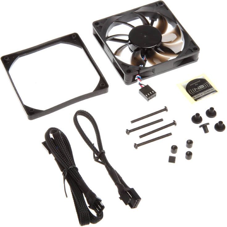 Ftohës Noiseblocker BlackSilent Pro PC-P, 80 mm
