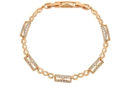 Byzylyk dore Xuping, elegant, i praruar në ari 18k BZD1