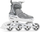Rolera Blackwheels Flex Pro, nr. 34-37, të hirta