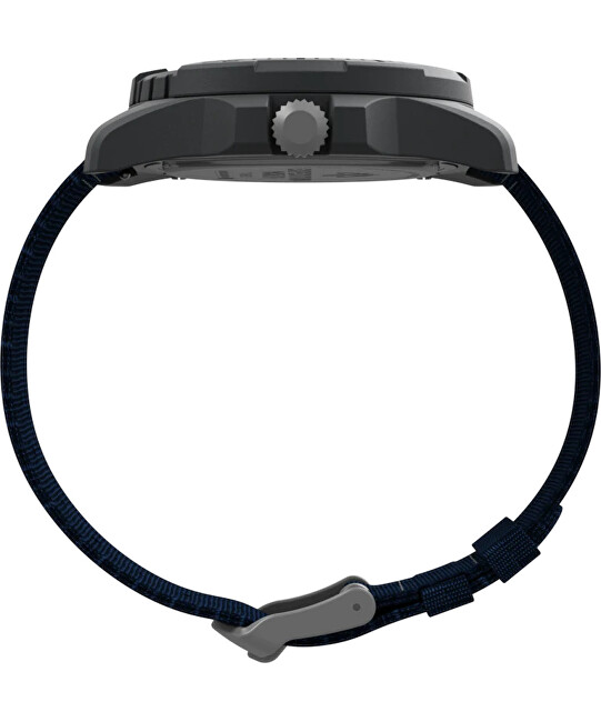 Orë dore për meshkuj Timex, e zezë