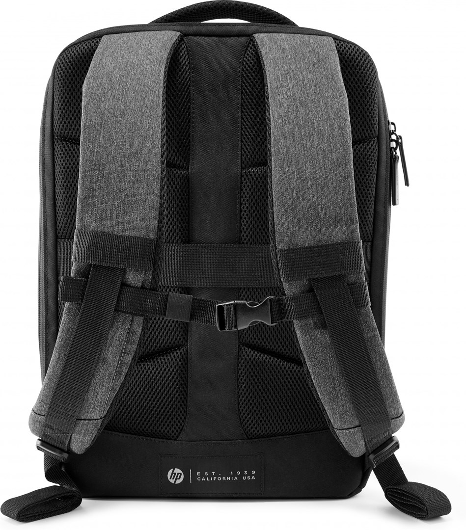 Çantë shpine për laptop HP, 15.6", e hirtë