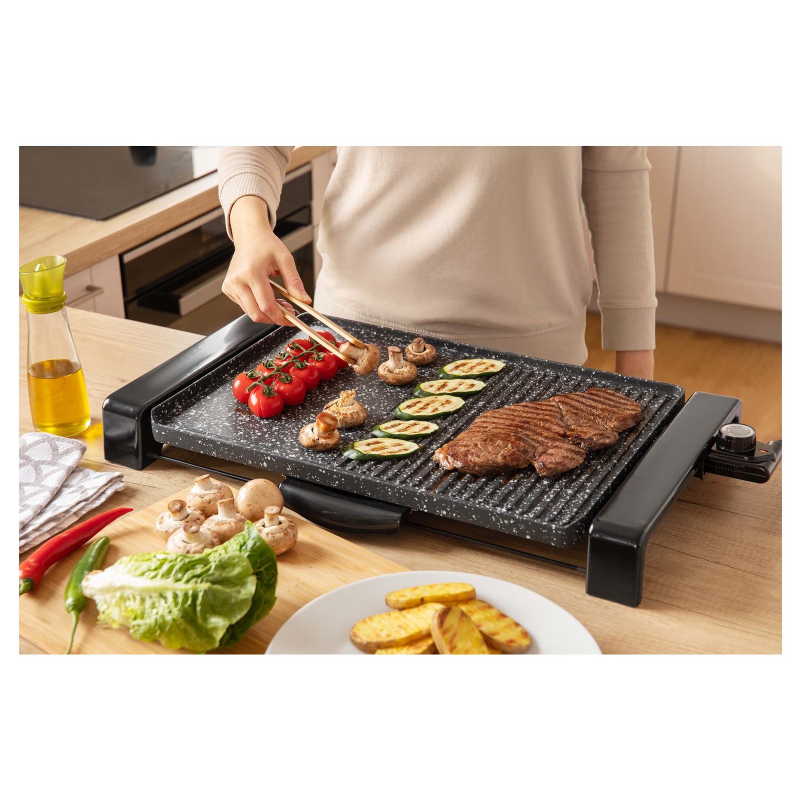 Grill elektrik Sencor SBG 108BK, e zezë
