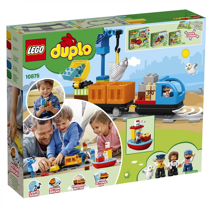 Сет LEGO® DUPLO® Town 10875 Freight Train

