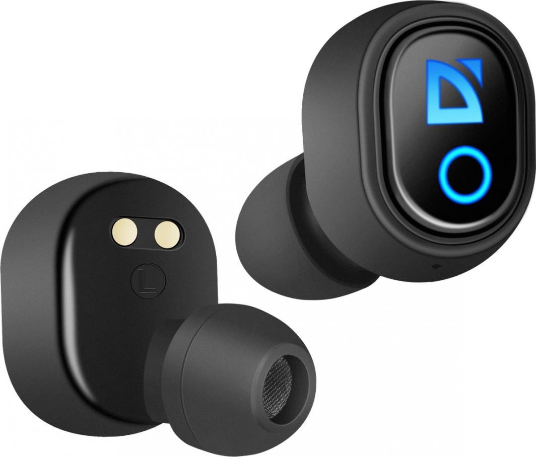 Dëgjuese Defender Twins 639, bluetooth, të zeza