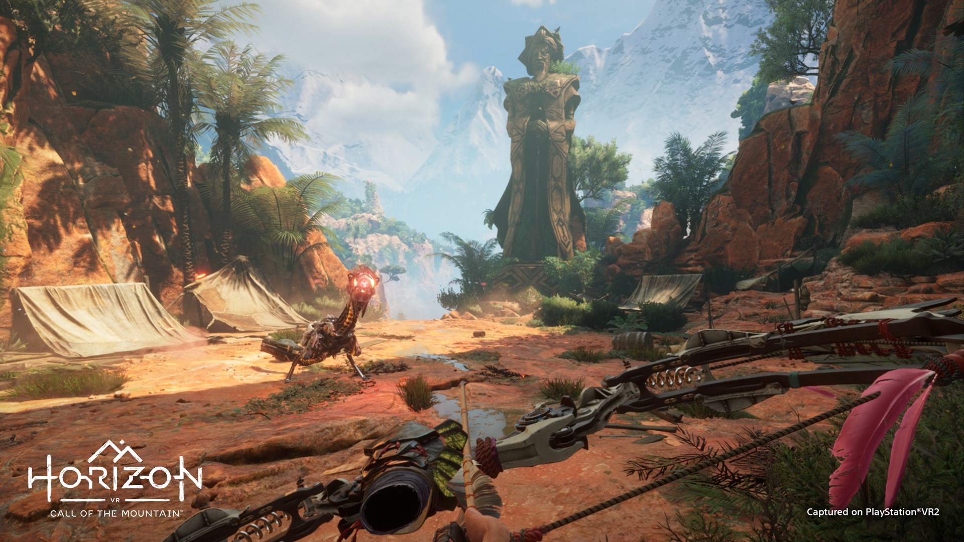 Set PlayStation VR2 dhe Horizon Call of the Mountain, i bardhë