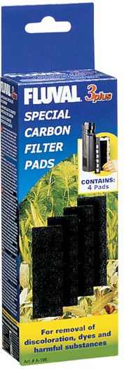 Filtër për akuarium Hagen Fluval 3 Plus, pambuk/ karbon