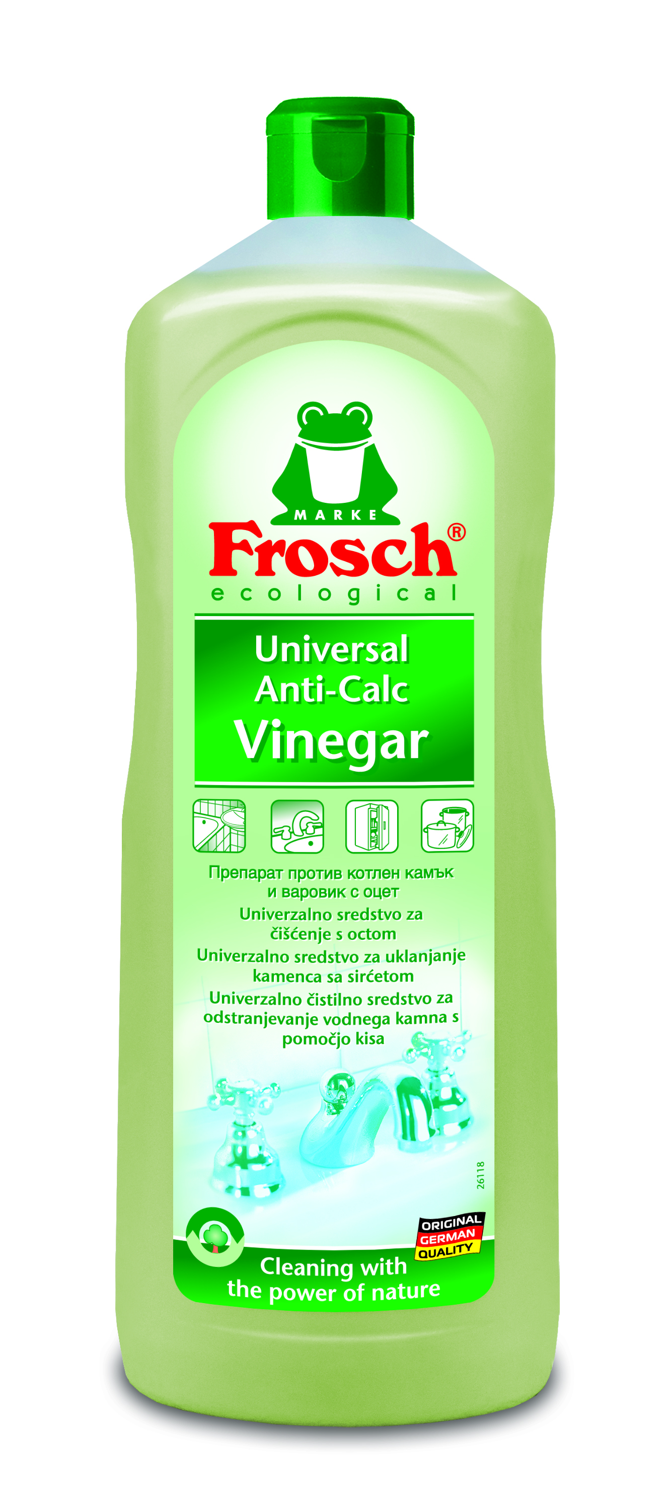 Pastrues për gëlqere Frosch, me uthull, 1l
