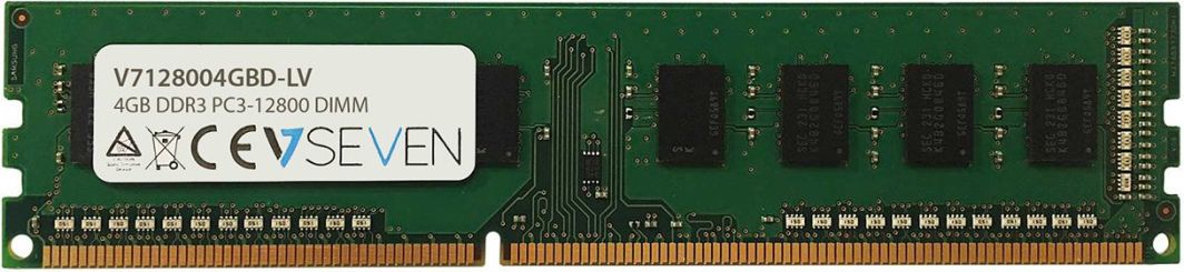 Memorie V7 DDR3L, 4 GB, 1600 MHz, CL11, V7128004GBD-LV