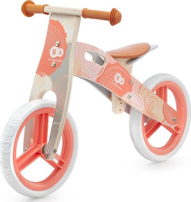 Biçiklet për fëmijët fillestarë KinderKraft Runner 2021, korale