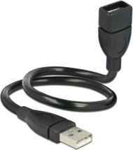 Delock USB 2.0 Продолжителен Кабел A Машки кон A Женски, 0.35 m Delock USB 2.0 Продолжителен Кабел A Машки кон A Женски, 0.35 m