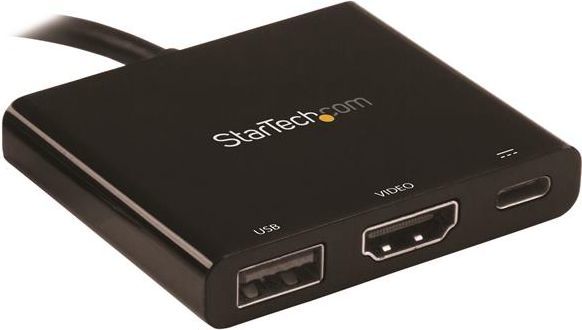 StarTech.com USB-C до 4K HDMI мултипорт адаптер со PD, црн