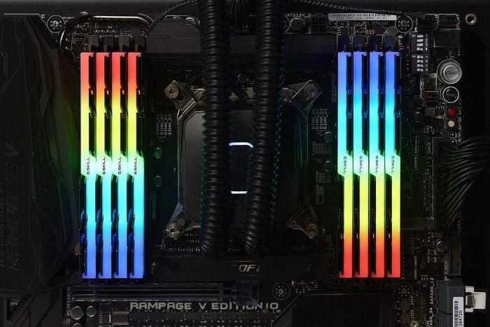 Memorie G.Skill Trident Z RGB, DDR4, 32 GB, 4000 MHz, CL18, F4-4000C18D-32GTZR