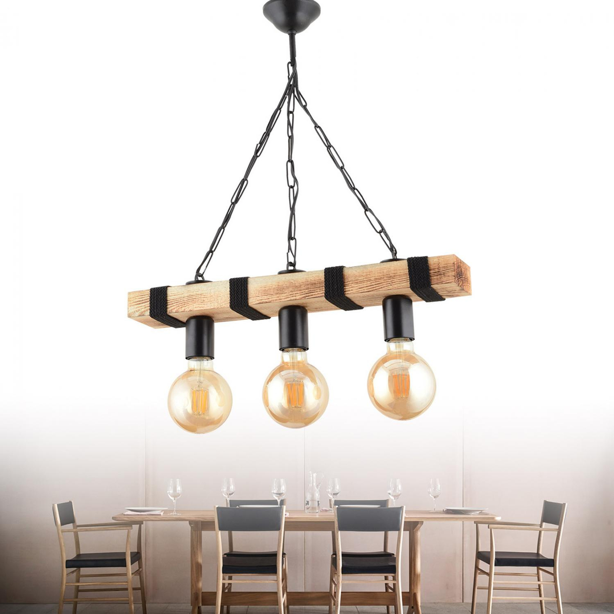 Llambë tavani 3-drita 50×70 cm (HM7504)