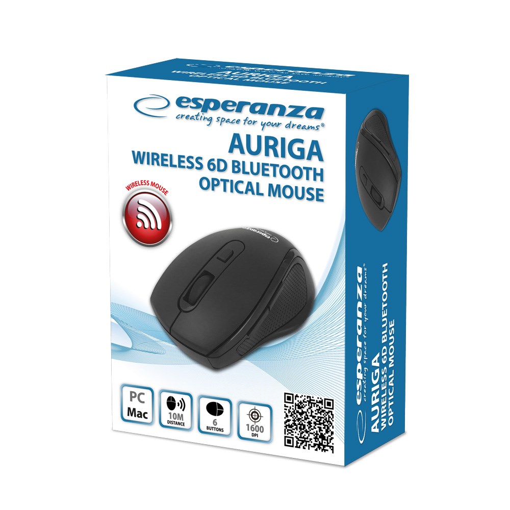 Maus Esperanza EM128K, Bluetooth, i zi