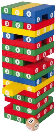 Lojë tavoline Small Foot - Jenga, prej druri Lojë tavoline Small Foot - Jenga, prej druri