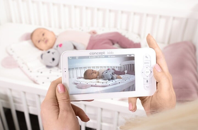 Monitor për bebe Concept KD4010 me kamerë SMART KIDO