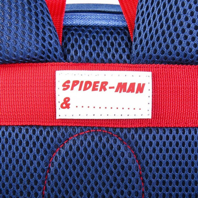 Çantë shpine për fëmijë Spider-Man, e kuqe / kaltër