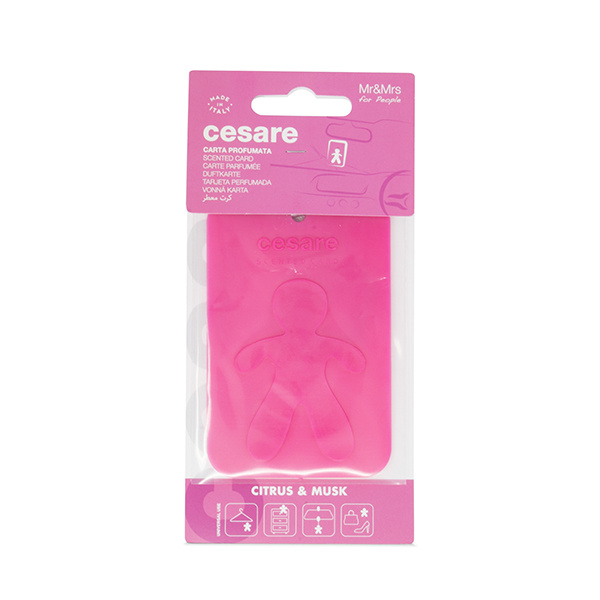 Aromë për veturë Cesare Citrus & Musk, rozë