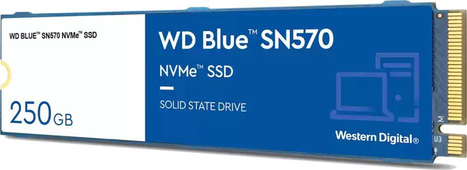 Disk SSD WD Blue SN570, 250GB, M.2 2280 PCI-E x4 Gen3 NVMe