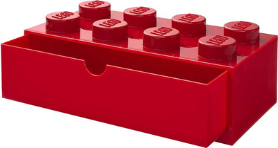 Kuti tavoline LEGO, me sirtar, (8), e kuqe