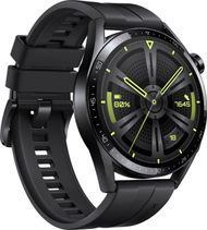 Orë e mençur Huawei Watch GT 3 46 mm Active Black, rrip i zi fluoroelastomer Orë e mençur Huawei Watch GT 3 46 mm Active Black, rrip i zi fluoroelastomer