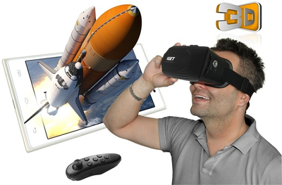 Syze iGET Virtual R2 VR + kontroller BT, zezë