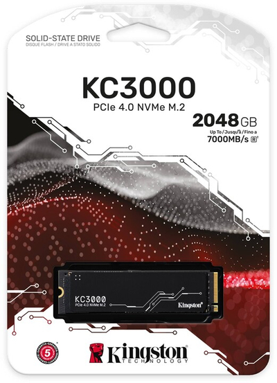 Hard disk Kingston SSD KC3000, M.2 - 2TB
