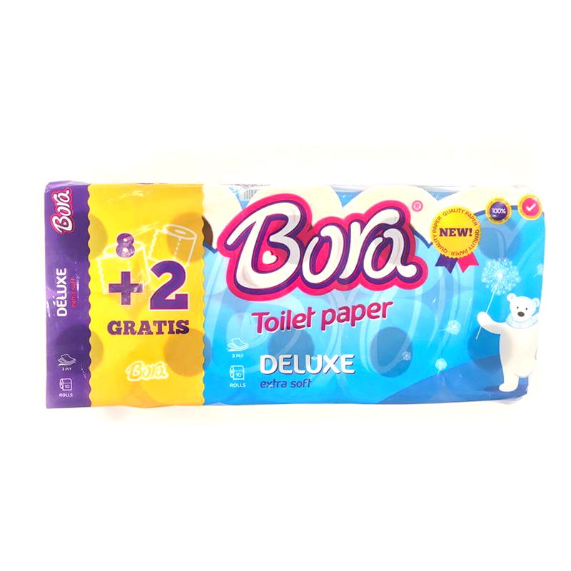 Letër tualeti Bora, de luxe 10