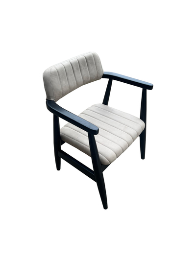 Karrigë T-207 Donito, 88x50x52, e zezë/bardhë