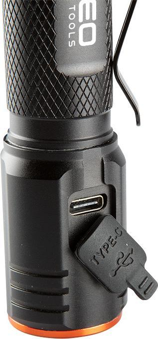 Elektrik dore i rikarikueshëm Neo Latarka (USB C, 2000 lm, CHN LED)