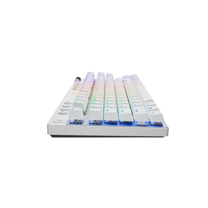 Tastierë Logitech PRO X TKL Lightspeed GX Brown (920-012148), e bardhë