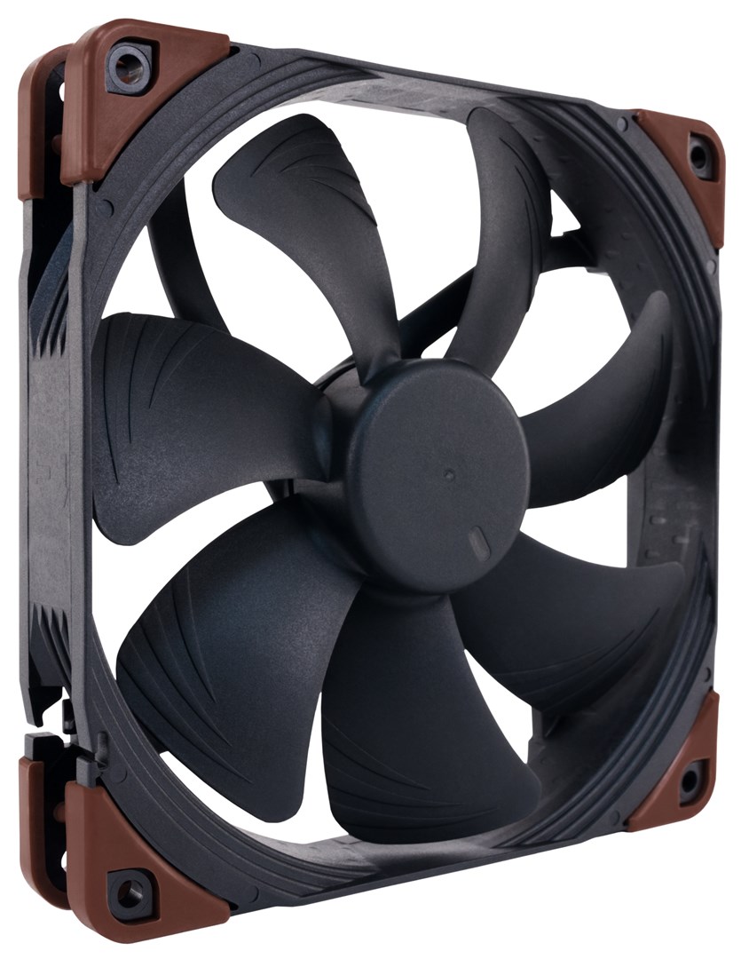 Ftohës Noctua NF-A14 INDUSTRIALPPC-2000, 14 cm, i zi / i bronztë