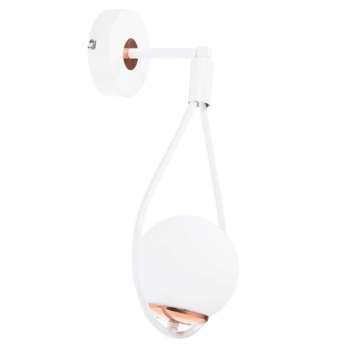 Llambë muri Hanging Drop 22×20×43 Hcm (HM7640.03), bardhë Llambë muri Hanging Drop 22×20×43 Hcm (HM7640.03), bardhë