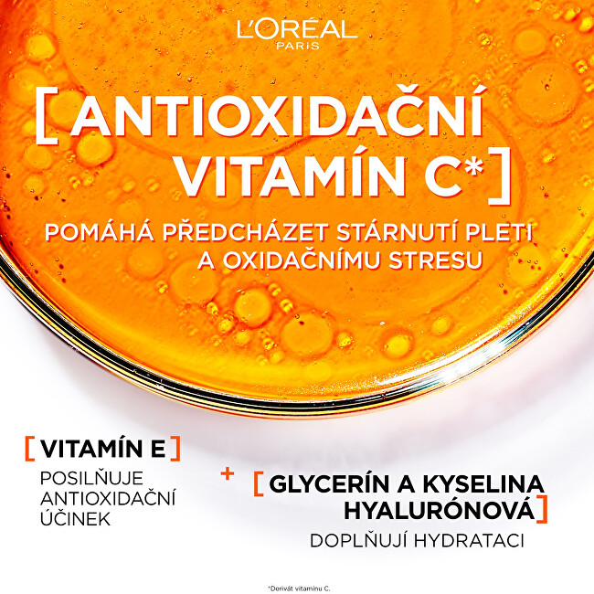 Lëng mbrojtës për fytyrë L´Oréal Paris Revitalift Clinical SPF50+ with vitamin C (Anti-UV Fluid), 50 ml