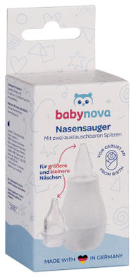 Aspirator për hundë Baby Nova, me maje shtesë