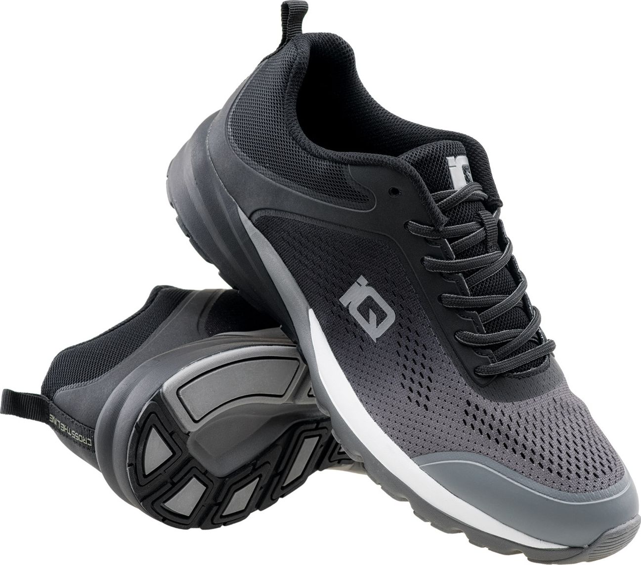 Atlete IQ Hortini, të zeza/hirta, nr 42