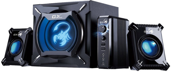 Sistem zërimi Genius GX GAMING SW-G2.1 2000 Ver. II, i zi