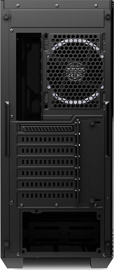 Куќиште за компјутер Sharkoon VS8 RGB, Црна, Midi Tower