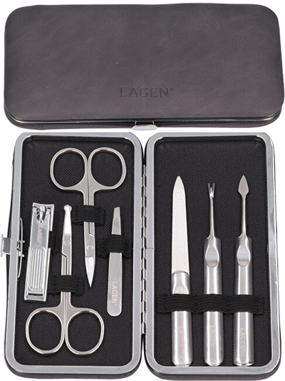 Set për thonj Lagen mLA1027, 7 copë