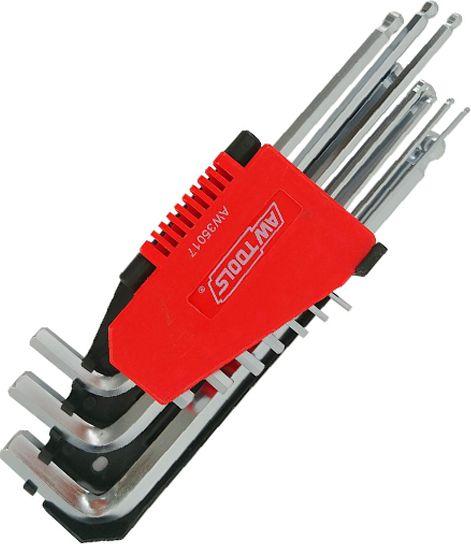 Çelësa Allen AWTools (AW35017), 10 copë
