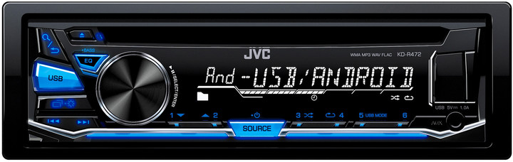 Radio për veturë JVC KD R472