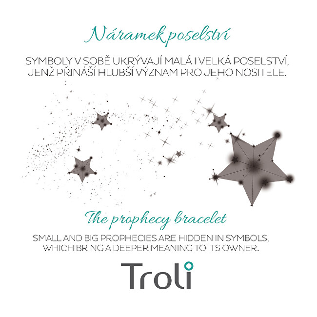 Byzylyk Troli Angel Wing, rozë/argjend