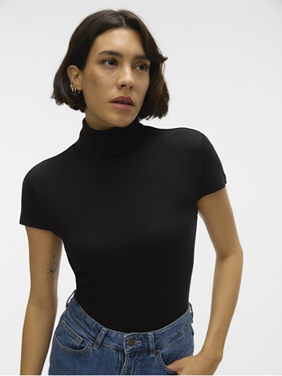 Bluzë për femra Vero Moda, e zezë