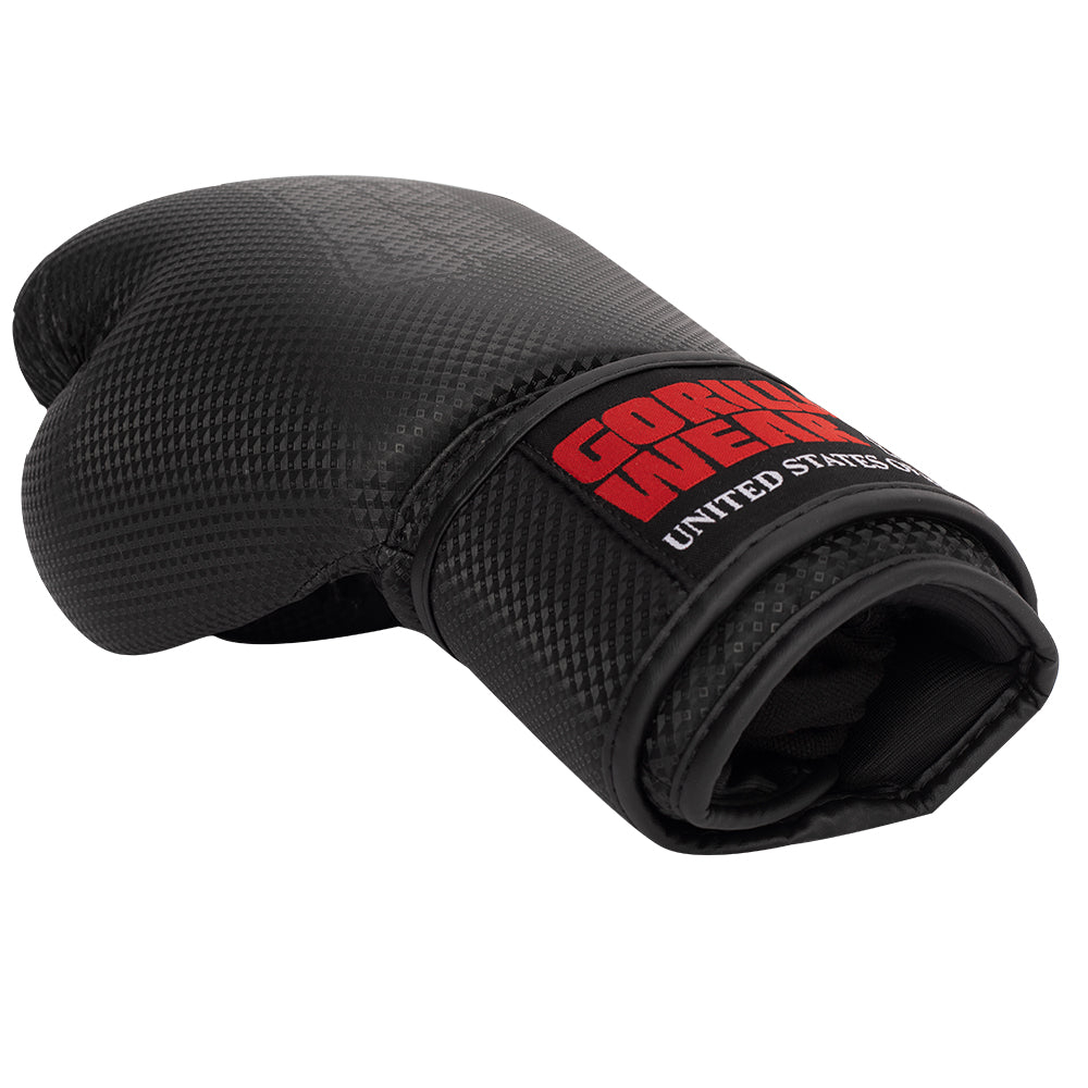 Montello Boxing Gloves - Black, 14oz