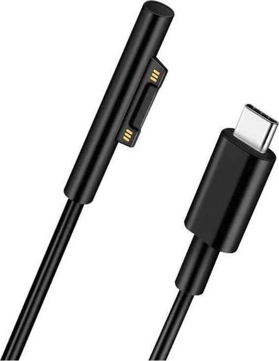  Kabllo USB MicroConnect USB-C për Surface Pro 1,5 m, e zezë