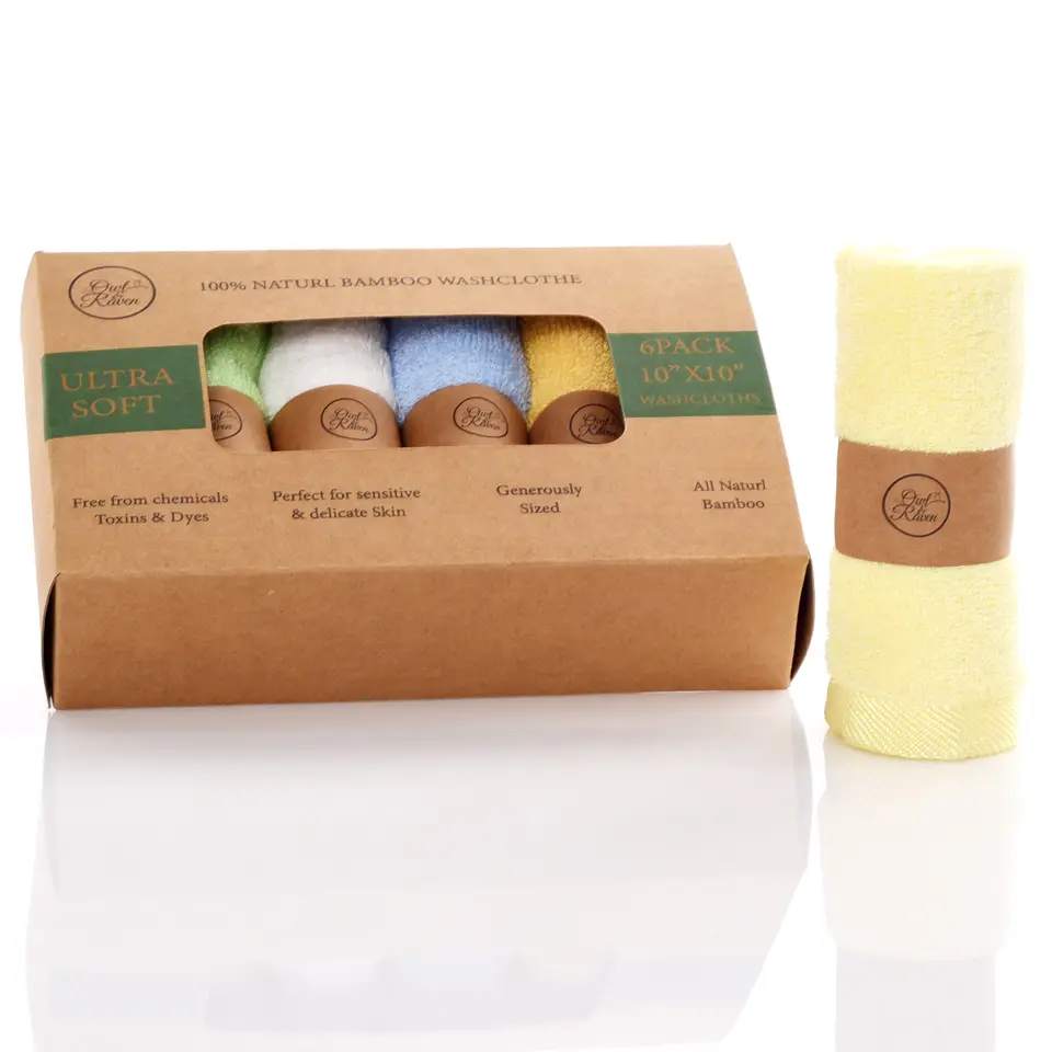 Set Nrubi PSH6 -  peshqirë shumëngjyrësh 6 copë