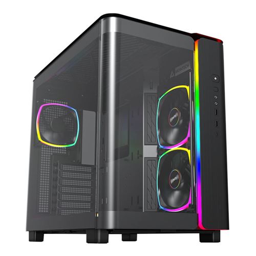 Kasë Montech KING 95 Pro Tempered Glass ATX Mid-Tower, i zi