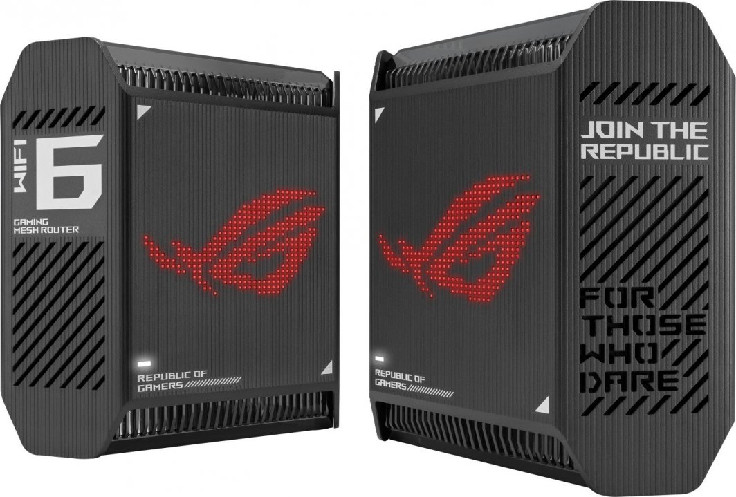 Рутер Asus ROG Rapture GT6, 2 парчиња, црн