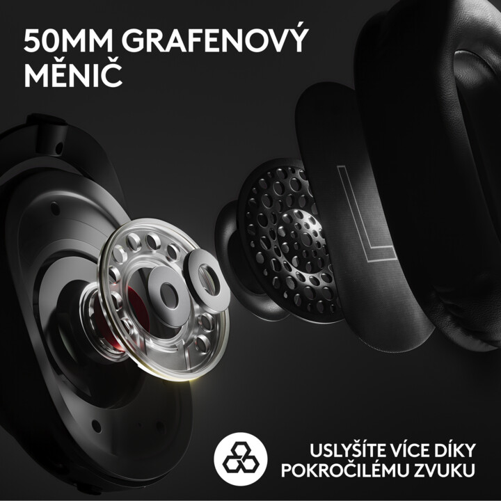 Kufje Logitech G PRO X 2 LIGHTSPEED, të bardha