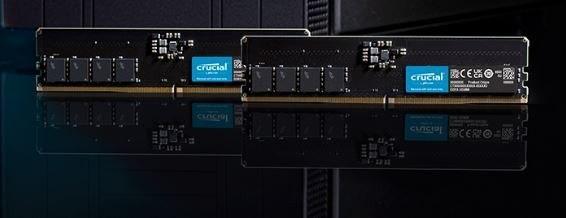 Memorie Crucial DDR5, 32 GB, 4800 MHz, CL40, CT32G48C40U5